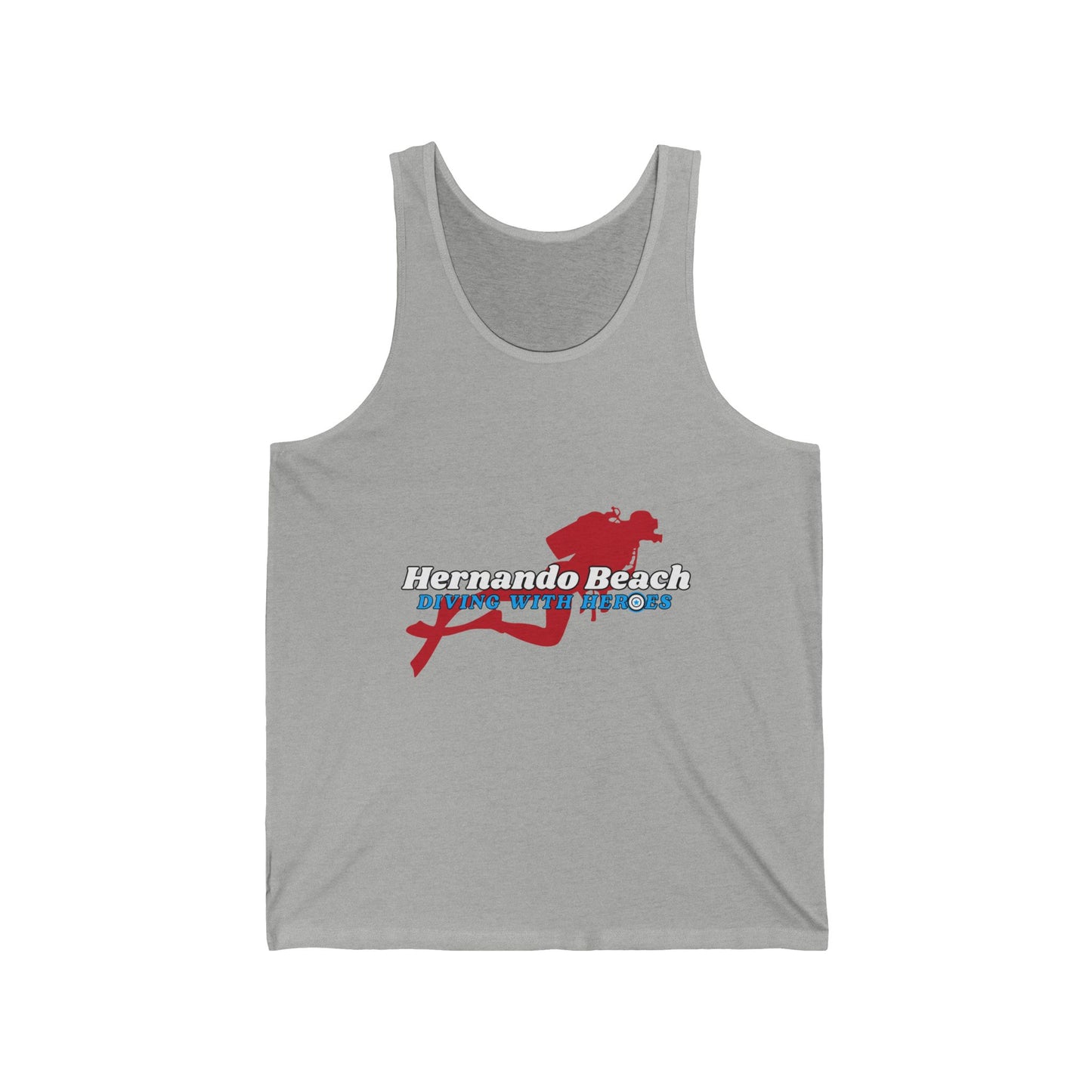 Unisex Jersey Tank - Hernando Beach Diving