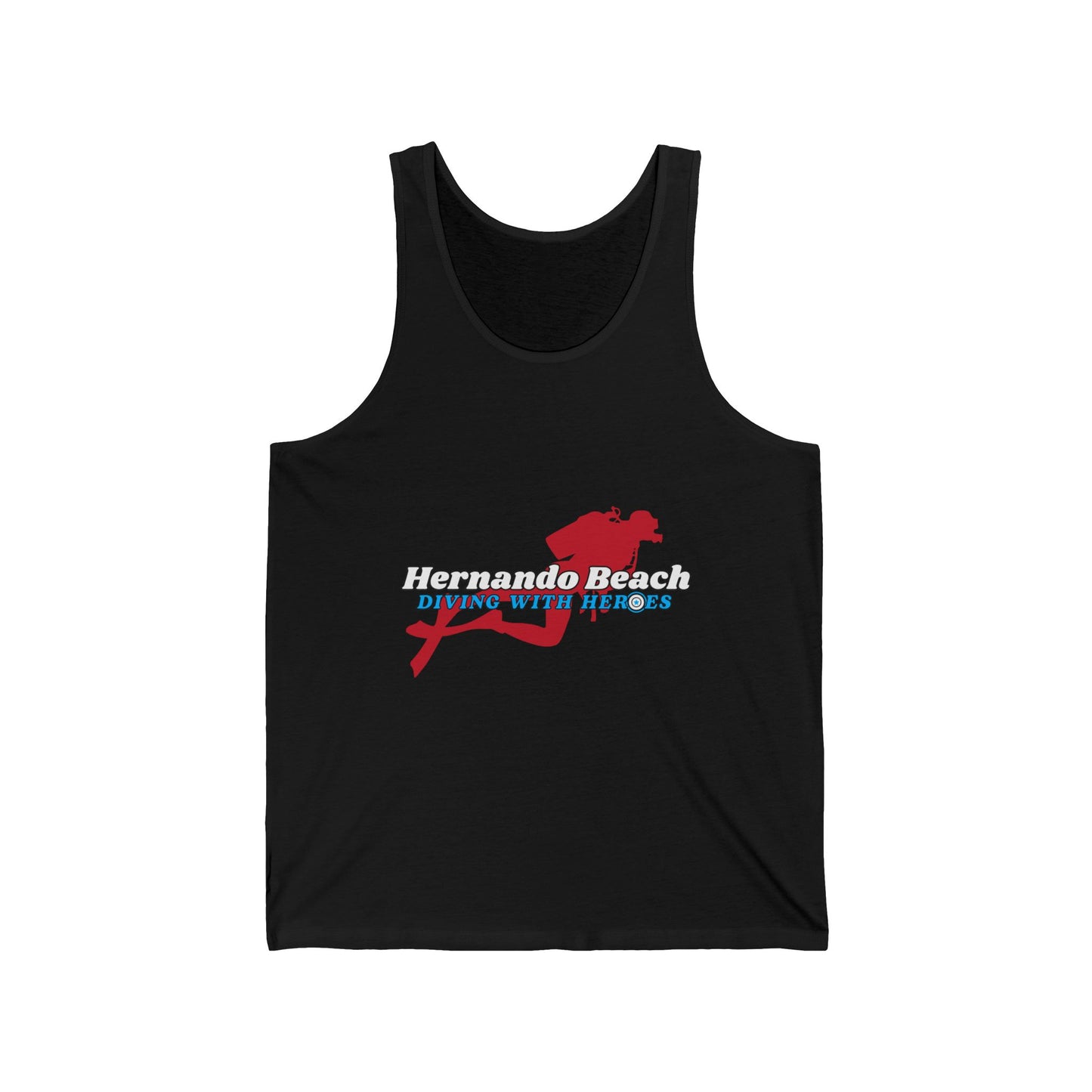 Unisex Jersey Tank - Hernando Beach Diving