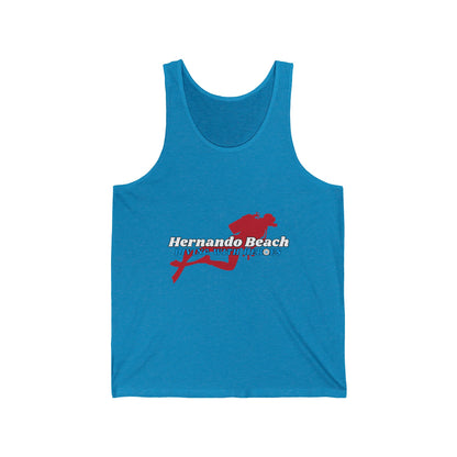 Unisex Jersey Tank - Hernando Beach Diving