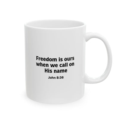 Ceramic Mug (11 oz) - The Freedom Center