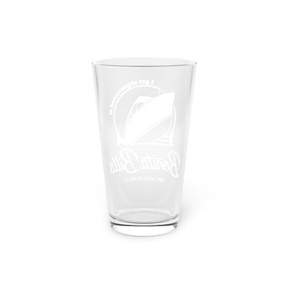 Pint Glass, 16oz - Bonita Bills - Shipwrecked