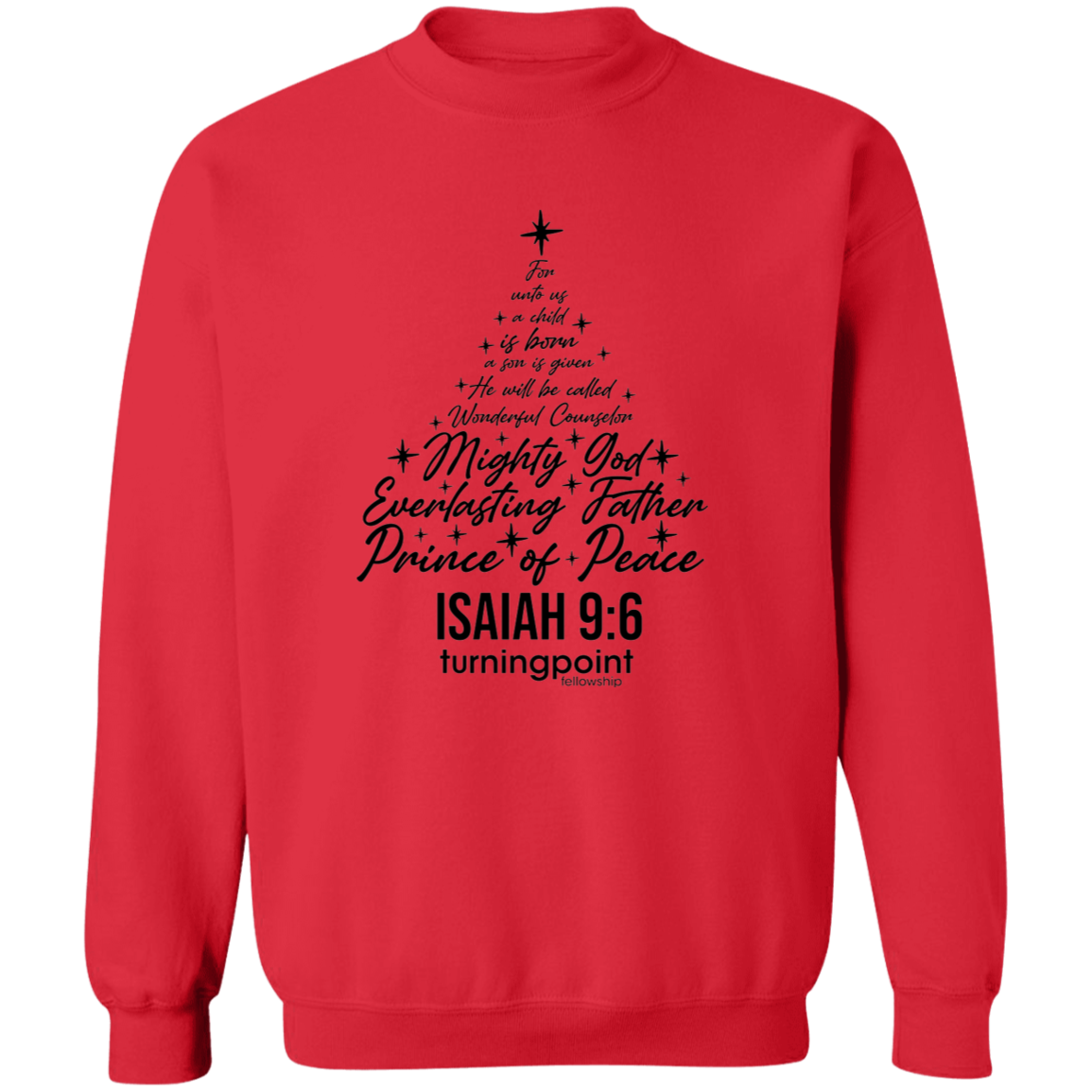 TPF -  Crewneck Pullover Sweatshirt - Christmas Tree 2