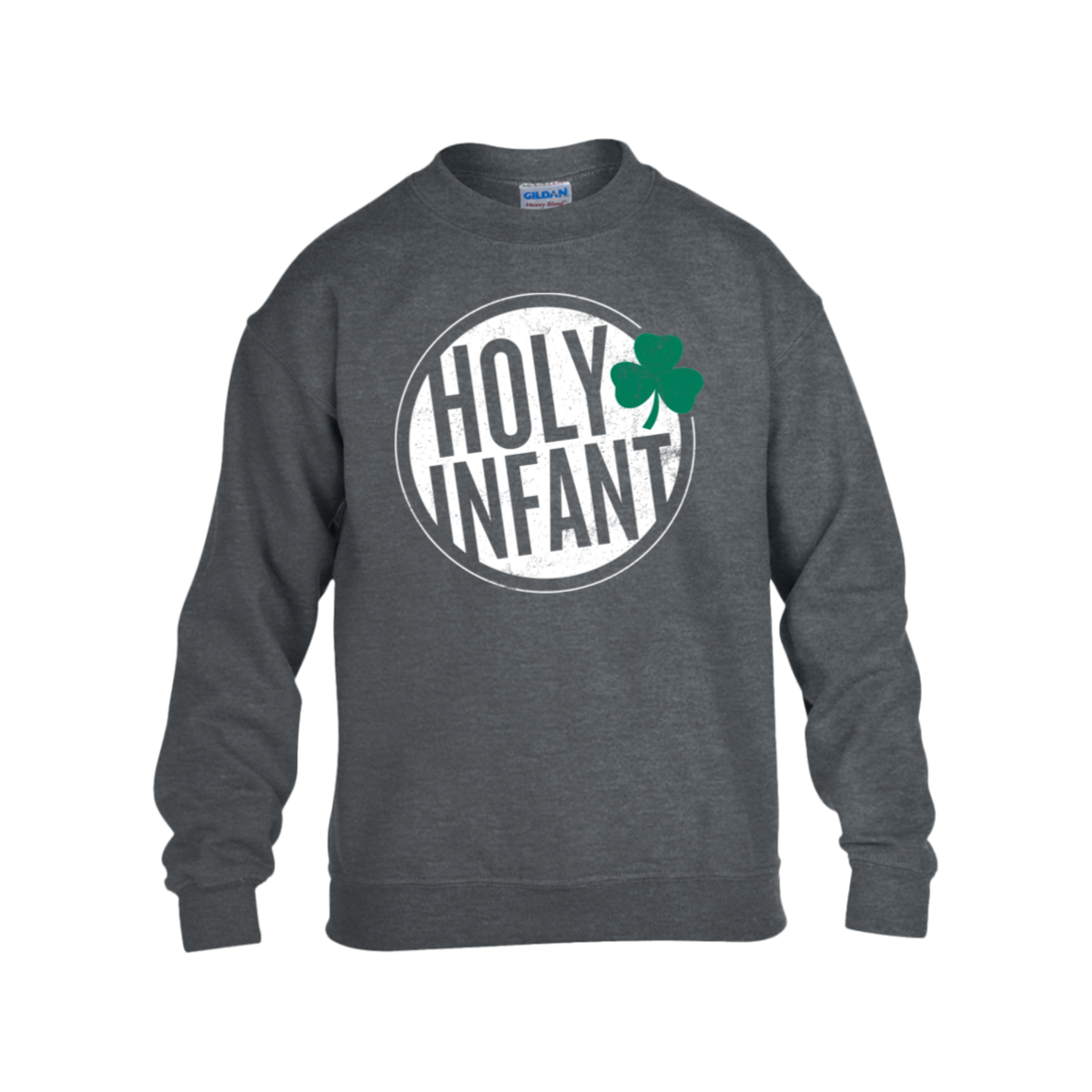 Youth Crewneck Sweatshirt - Holy Infant - Circle