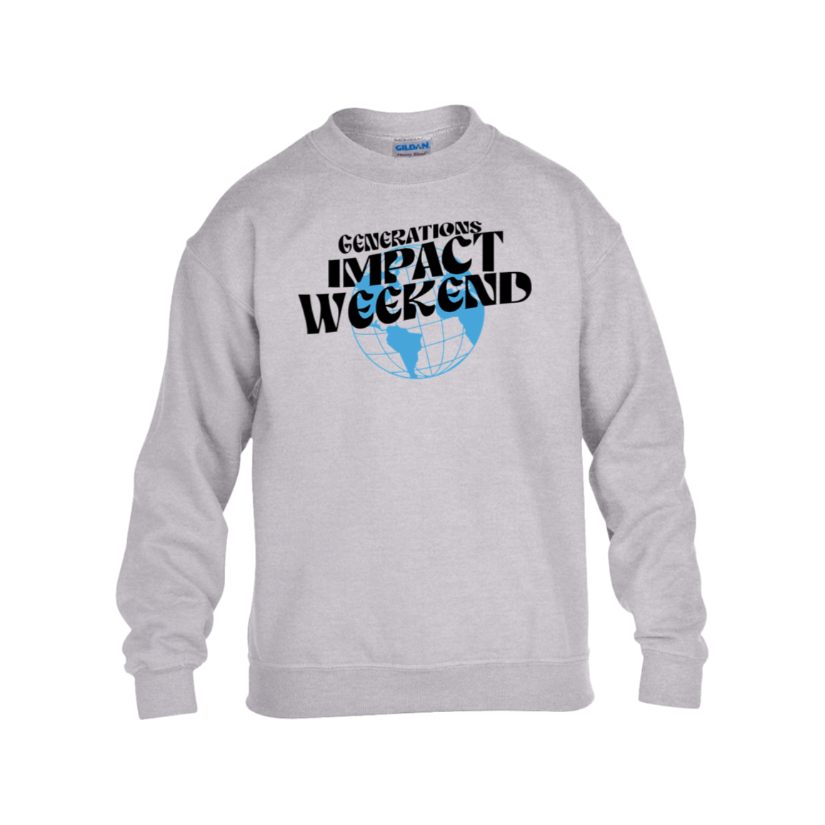 NEW PRODUCT - Generations Church Impact Weekend YOUTH Sweatshirt & Hoodies