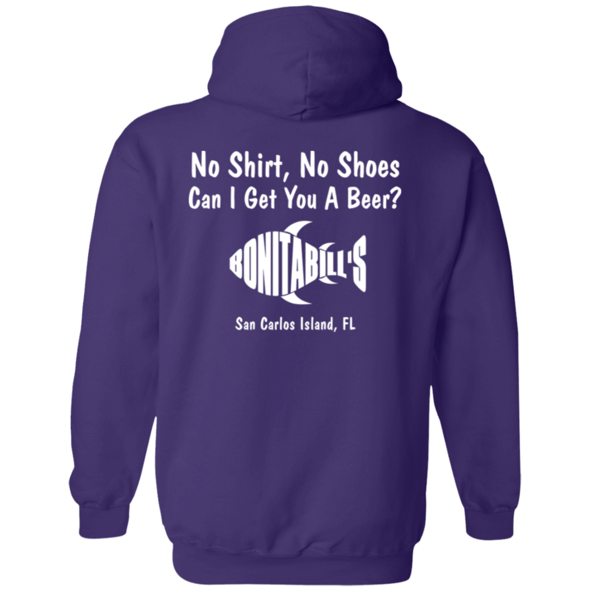 Pullover Hoodie - Bonita Bills - Can I Get You A Beer? 2