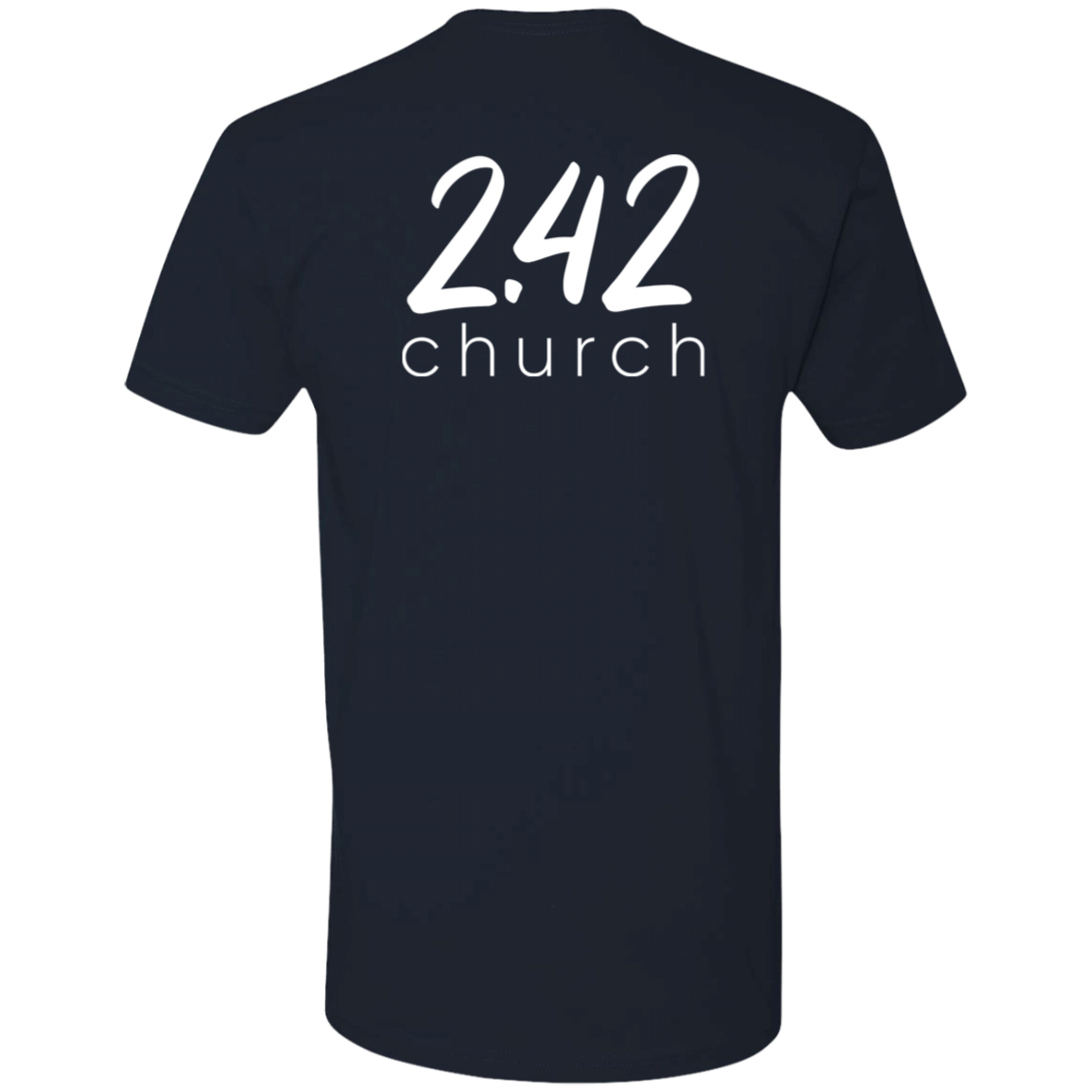 NEW 2.42 Church Shirts - White Logo