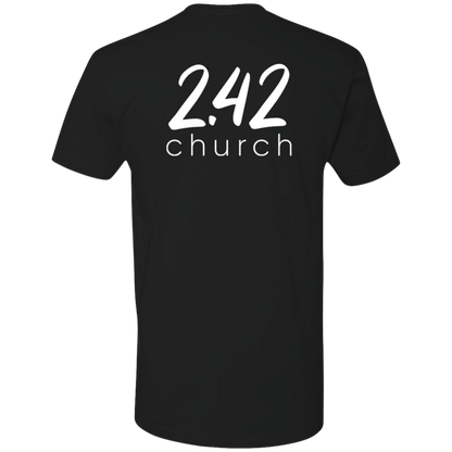 NEW 2.42 Church Shirts - White Logo