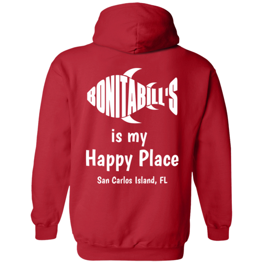 Zipper Hoodie - Bonita Bills is my Happy Place