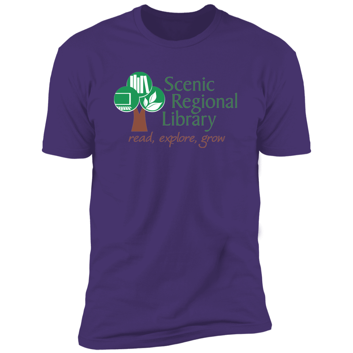 Scenic Regional Library Logo - Premium T-Shirt