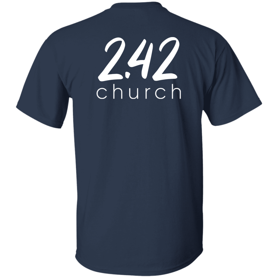 NEW 2.42 Church Shirts - White Logo