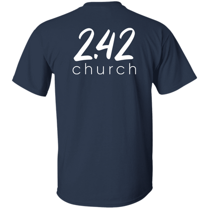 NEW 2.42 Church Shirts - White Logo