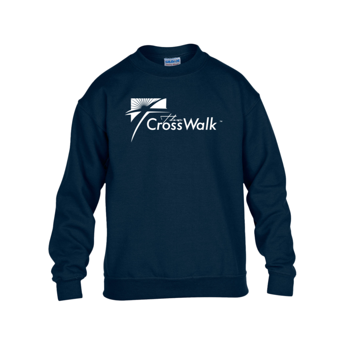 YOUTH Basic Crewneck Sweatshirt - Crosswalk Church