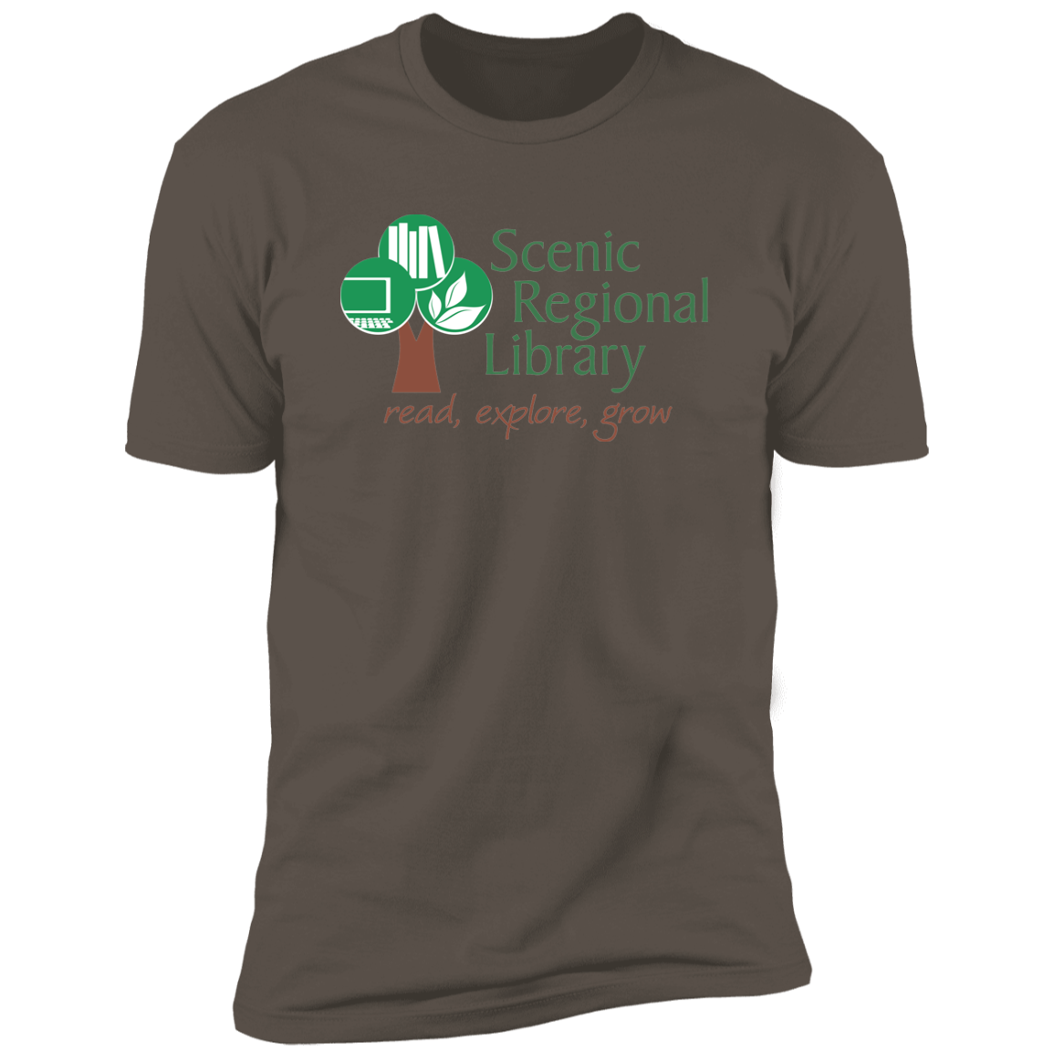 Scenic Regional Library Logo - Premium T-Shirt