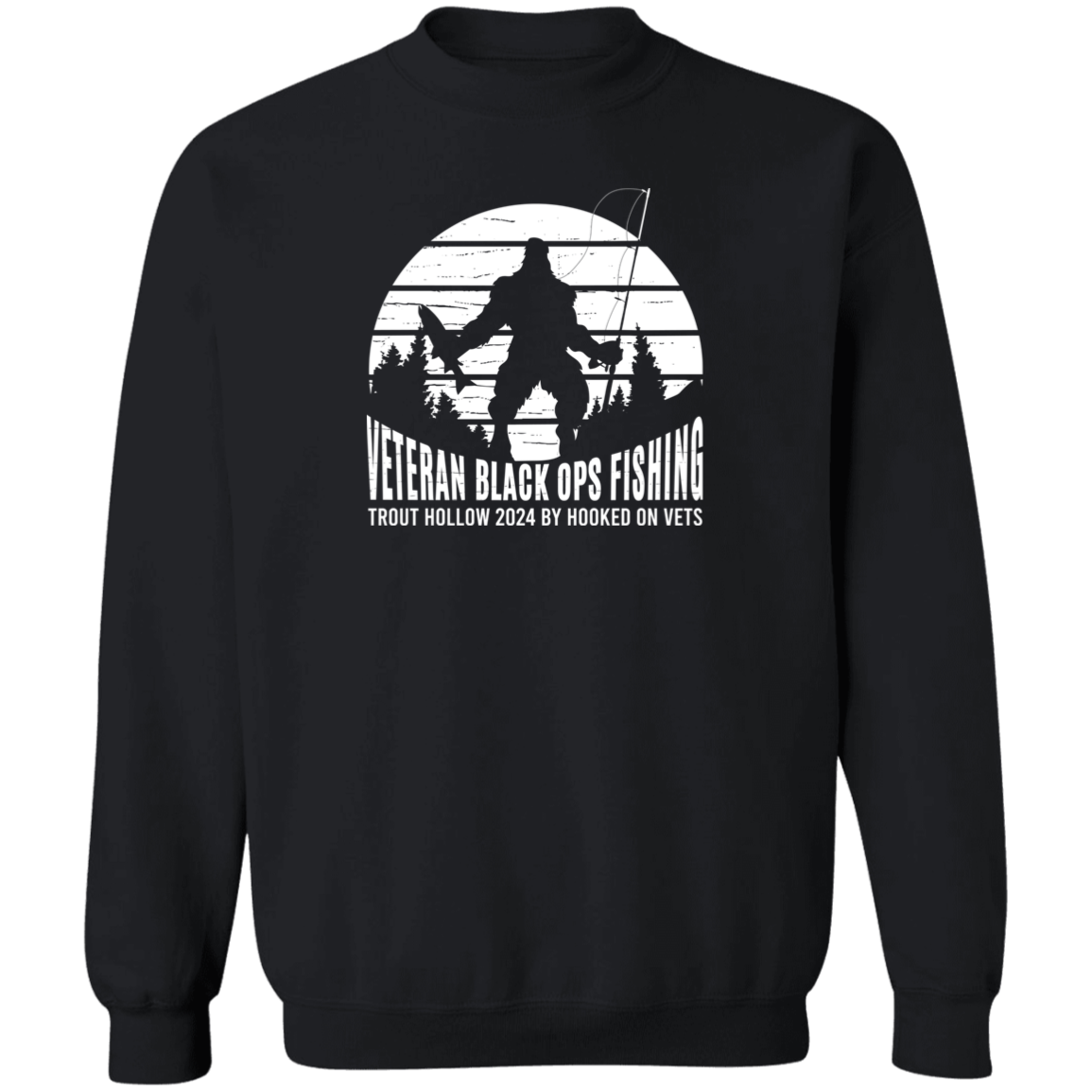 Veteran Black Ops Fishing Sweatshirt