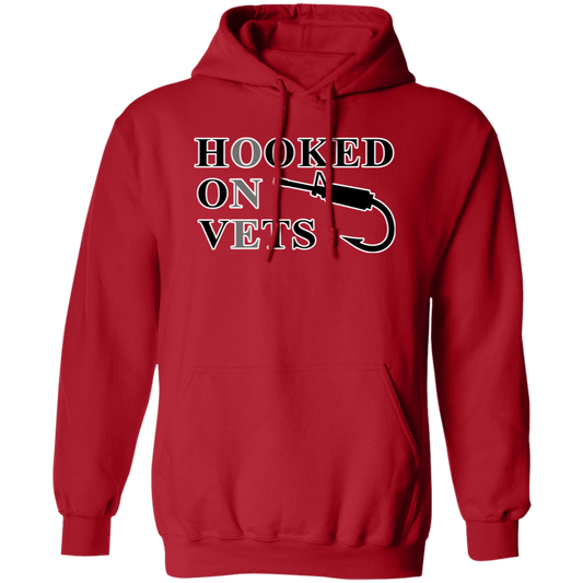 Hooked On Vets - Pullover Hoodie