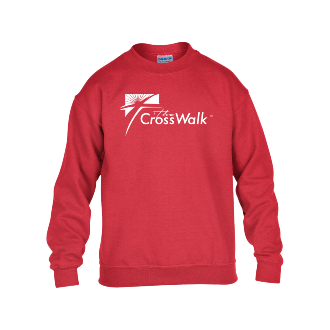 YOUTH Basic Crewneck Sweatshirt - Crosswalk Church