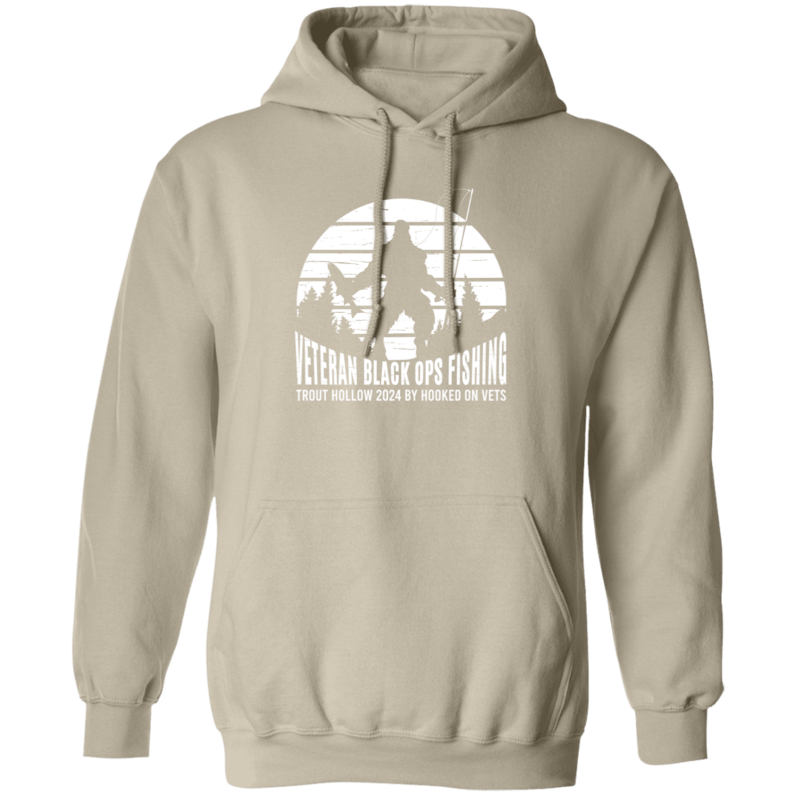 Veteran Black Ops Fishing Pullover Hoodie