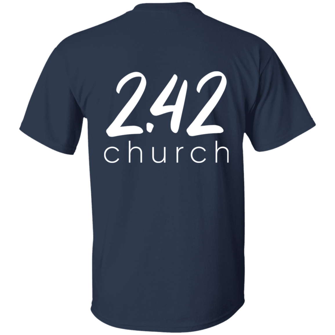 NEW 2.42 Church Shirts - White Logo