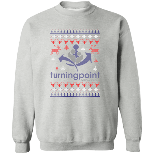 TPF- Crewneck Pullover Sweatshirt - Ugly Christmas Sweater