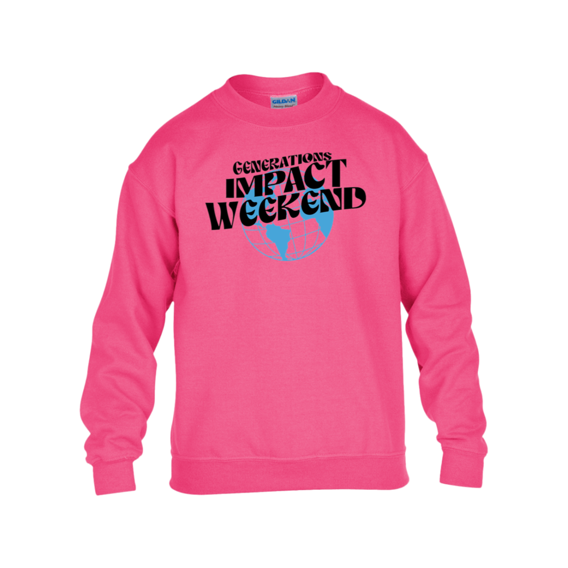 NEW PRODUCT - Generations Church Impact Weekend YOUTH Sweatshirt & Hoodies