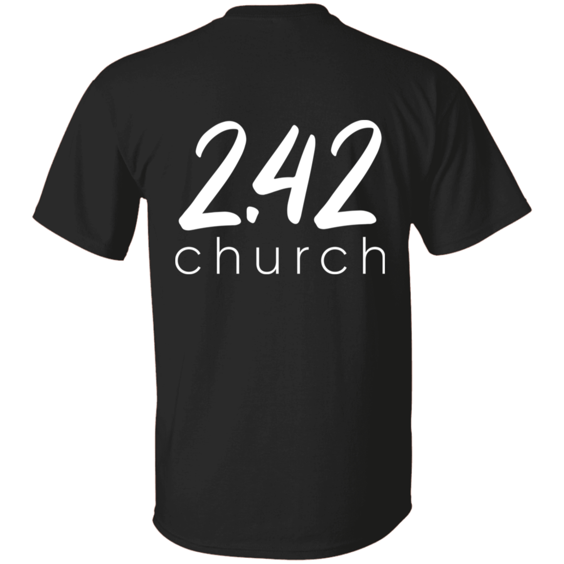 NEW 2.42 Church Shirts - White Logo