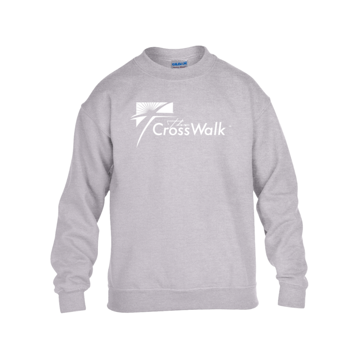 YOUTH Basic Crewneck Sweatshirt - Crosswalk Church