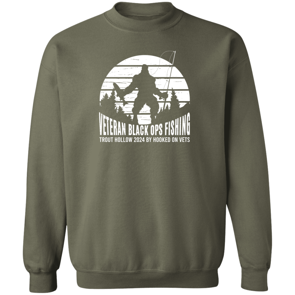 Veteran Black Ops Fishing Sweatshirt