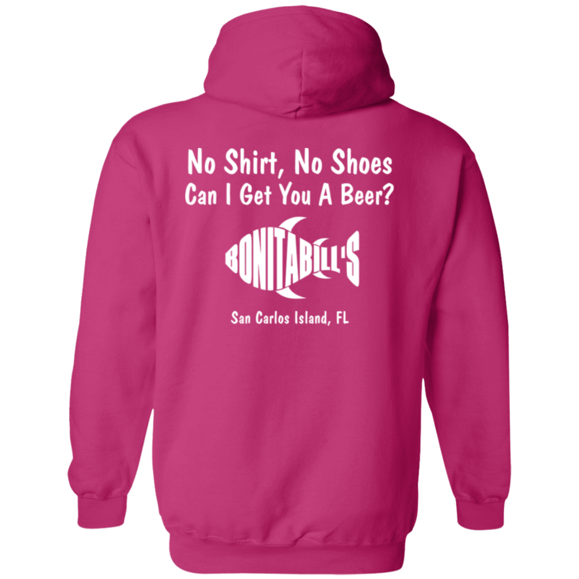 Pullover Hoodie - Bonita Bills - Can I Get You A Beer? 2