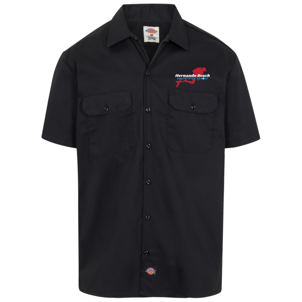 1574 Dickies Men's Short Sleeve Workshirt