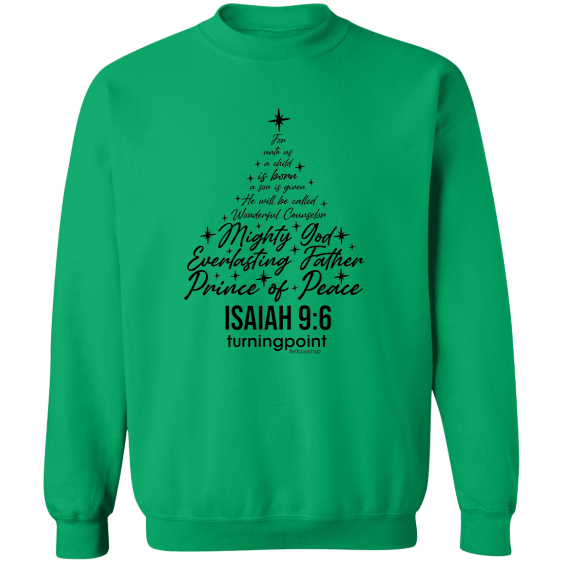 TPF -  Crewneck Pullover Sweatshirt - Christmas Tree 2