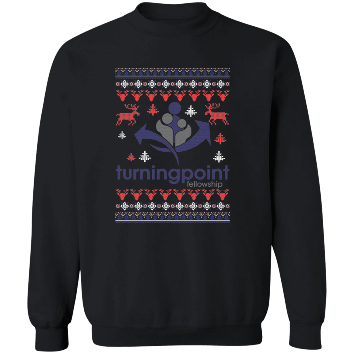 TPF- Crewneck Pullover Sweatshirt - Ugly Christmas Sweater