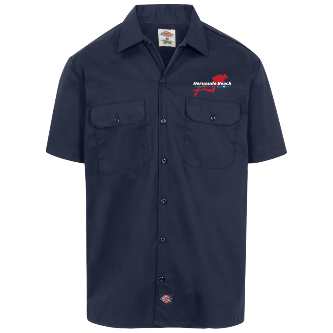 1574 Dickies Men's Short Sleeve Workshirt