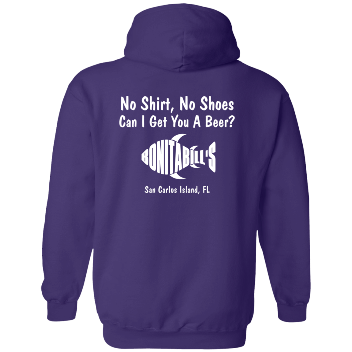 Zipper Hoodie - Bonita Bills - Can I Get You A Beer?