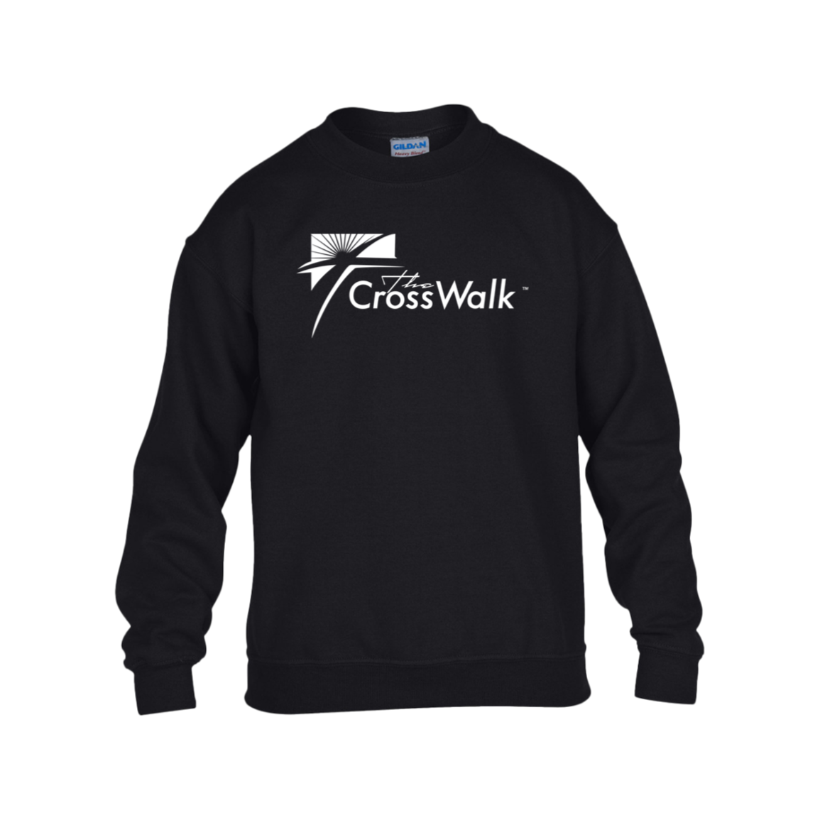 YOUTH Basic Crewneck Sweatshirt - Crosswalk Church