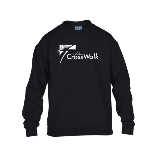 YOUTH Basic Crewneck Sweatshirt - Crosswalk Church