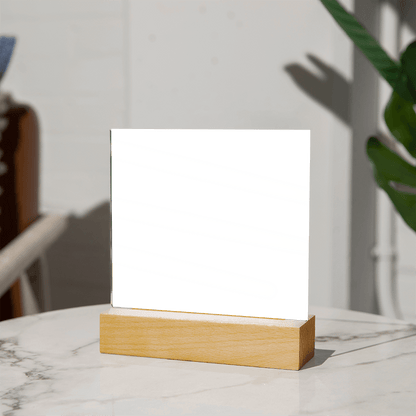 Custom Graduation Acrylic Square Plaque