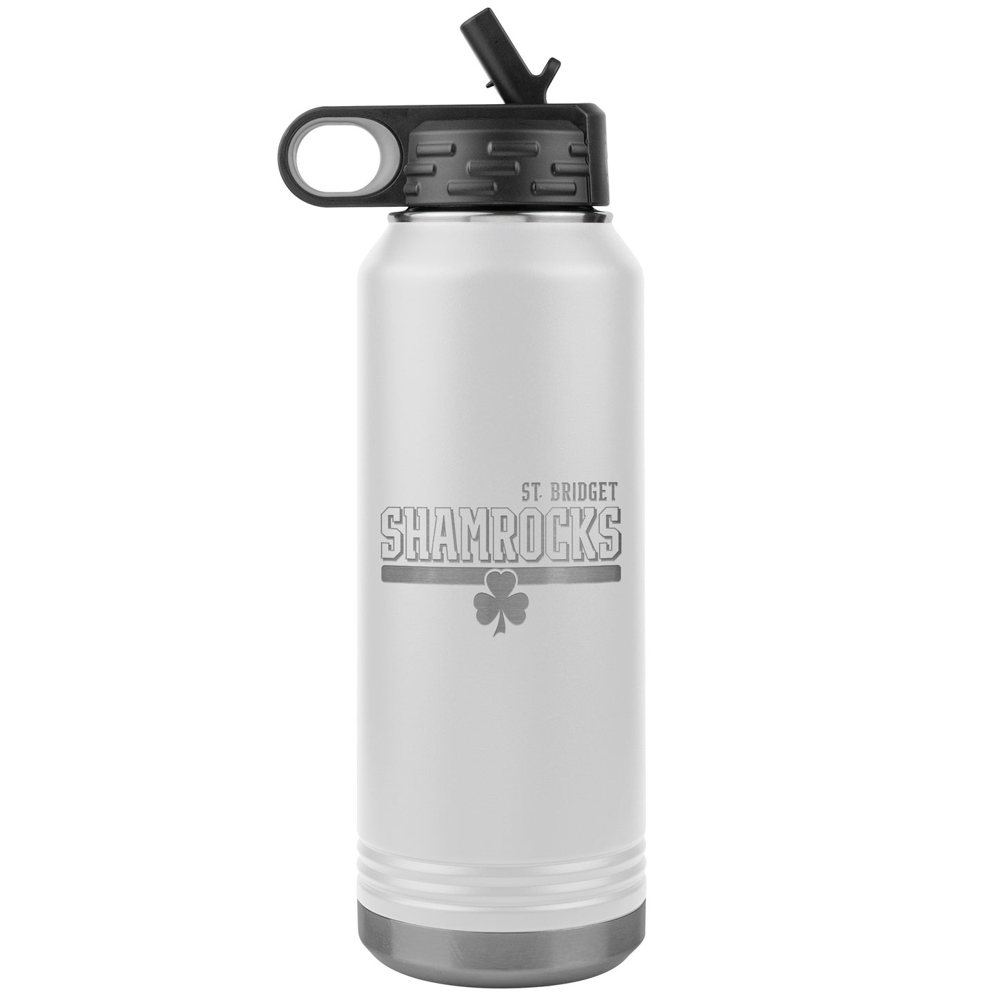 Shamrocks Insulated Water Bottle