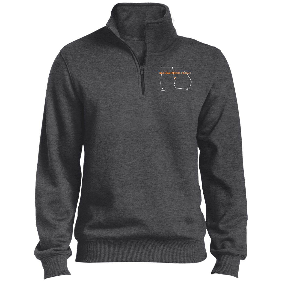 REFUGE - ST253 1/4 Zip Sweatshirt