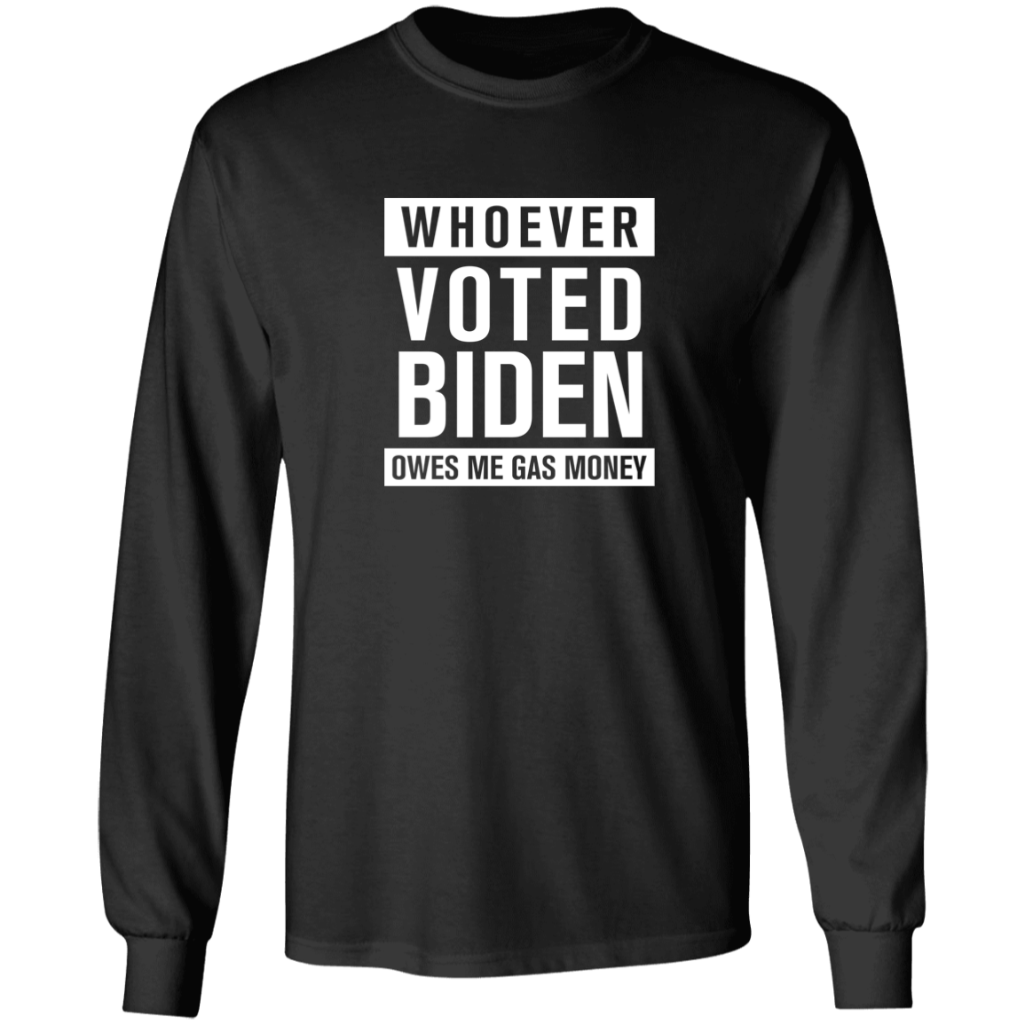 Whoever Voted Biden Owes Me Gas Money