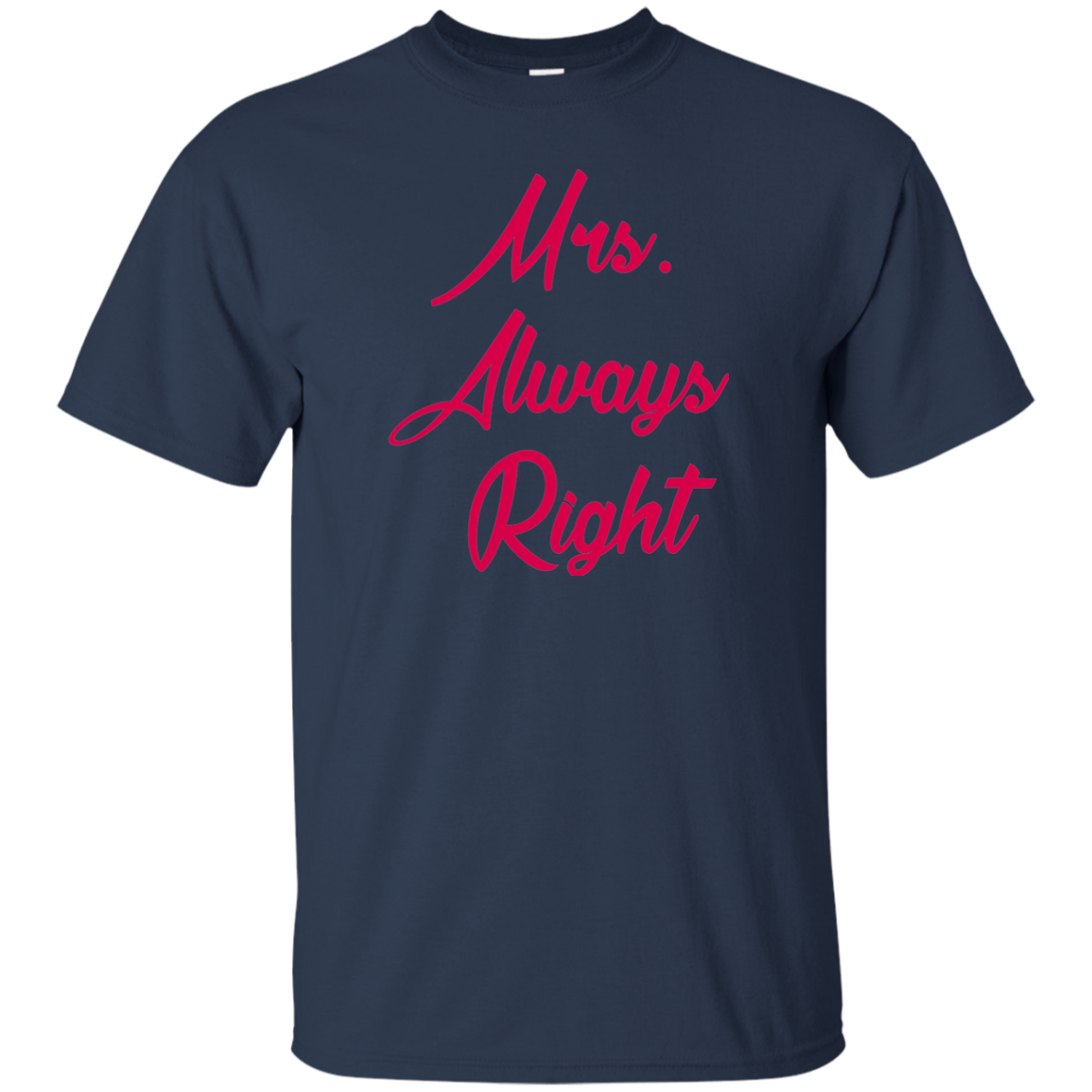 Mrs. Always Right