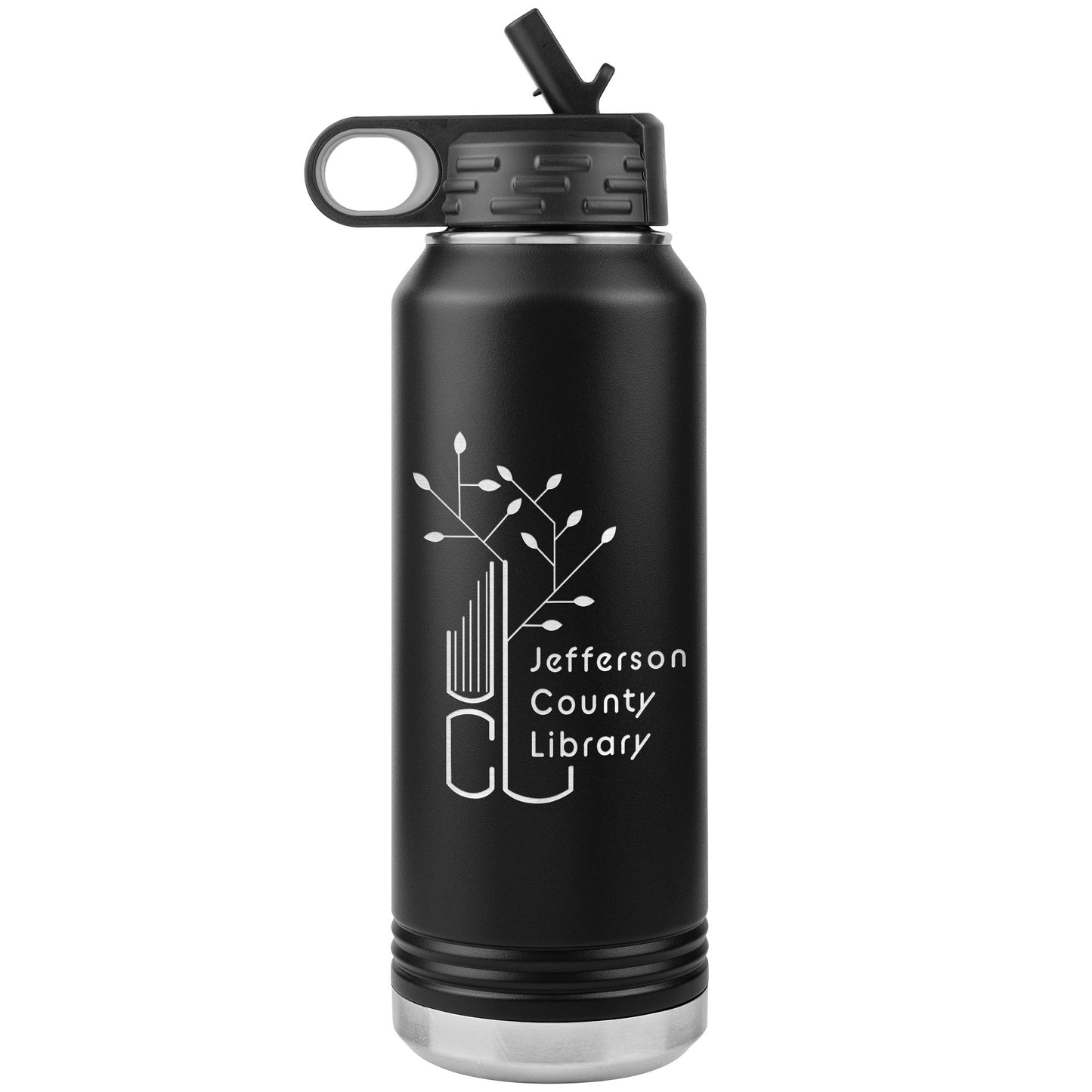 Jefferson County Library Insulated Water Bottle